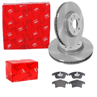 TRW BREMSSCHEIBEN 300mm + BELÄGE VORNE passend für FORD MONDEO 5 V MK5