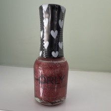 ORLY Nail Polish Red Glitter Effect Lacquer 0.6 fl oz 18 mL Vibrant Color