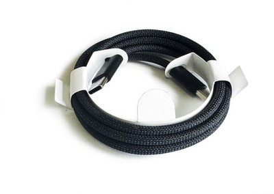 New OEM Apple 60W 1M Braided USB-C to USB-C Charging Cable A2795 MQKJ3AMA Black