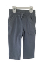 Baby Gap Grey Toddler Cargo Pants Size 2 Years 2T Elastic Band Cotton 96