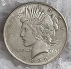 1922 P $1 American Peace Dollar 0.900 Fine Silver Coin #17