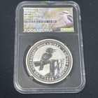 1998 MS 69 1 One Oz Silver Kookaburra Re-Issued In 2012 NGC Perth Mint!! — photo 1