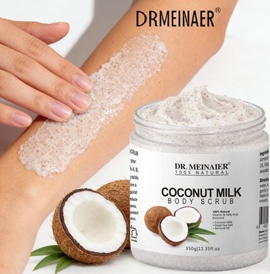 100% Kokosmilch Körperpeeling Natürliche Tiefenreinigung Weißend Peeling Haut