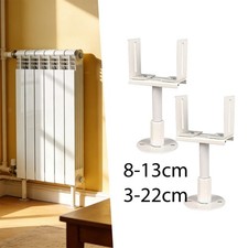 2Pcs Radiator Floor Brackets Adjustable Height Repair Radiator Support Feet