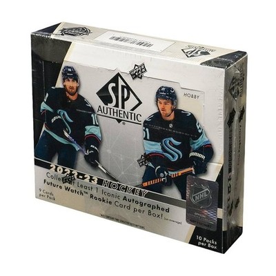 2022-23 Upper Deck NHL SP Authentic Hockey Hobby Box