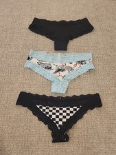 Victoria's Secret PINK 2013 SMALL Extra Low Rise Mini Cheekster 3 Pairs