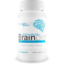 Unbreakable Brain Pro - Our Best Brain Support Supplement - Premium Brain Memory