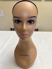 Vintage Urban Beauty Mannequin Head Female Wig Display Makeup Practice Head 3