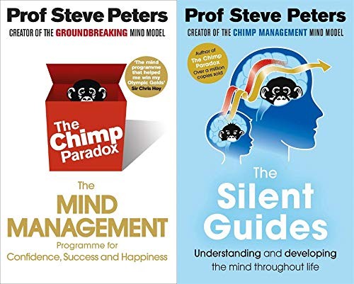 Prof Steve Peters Collection 2 Books Set Chimp Paradox, Silent Guides Paperback