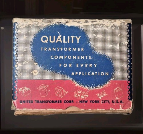 UTC S-41 SPECIAL SERIES TRANSFORMER VINTAGE/NOS - Picture 9 of 13