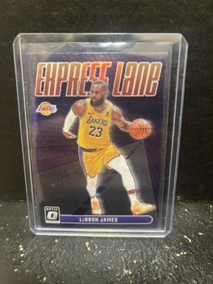 Panini Donruss Optic 2023-24 LeBron James Lakers Express Lane Insert #9