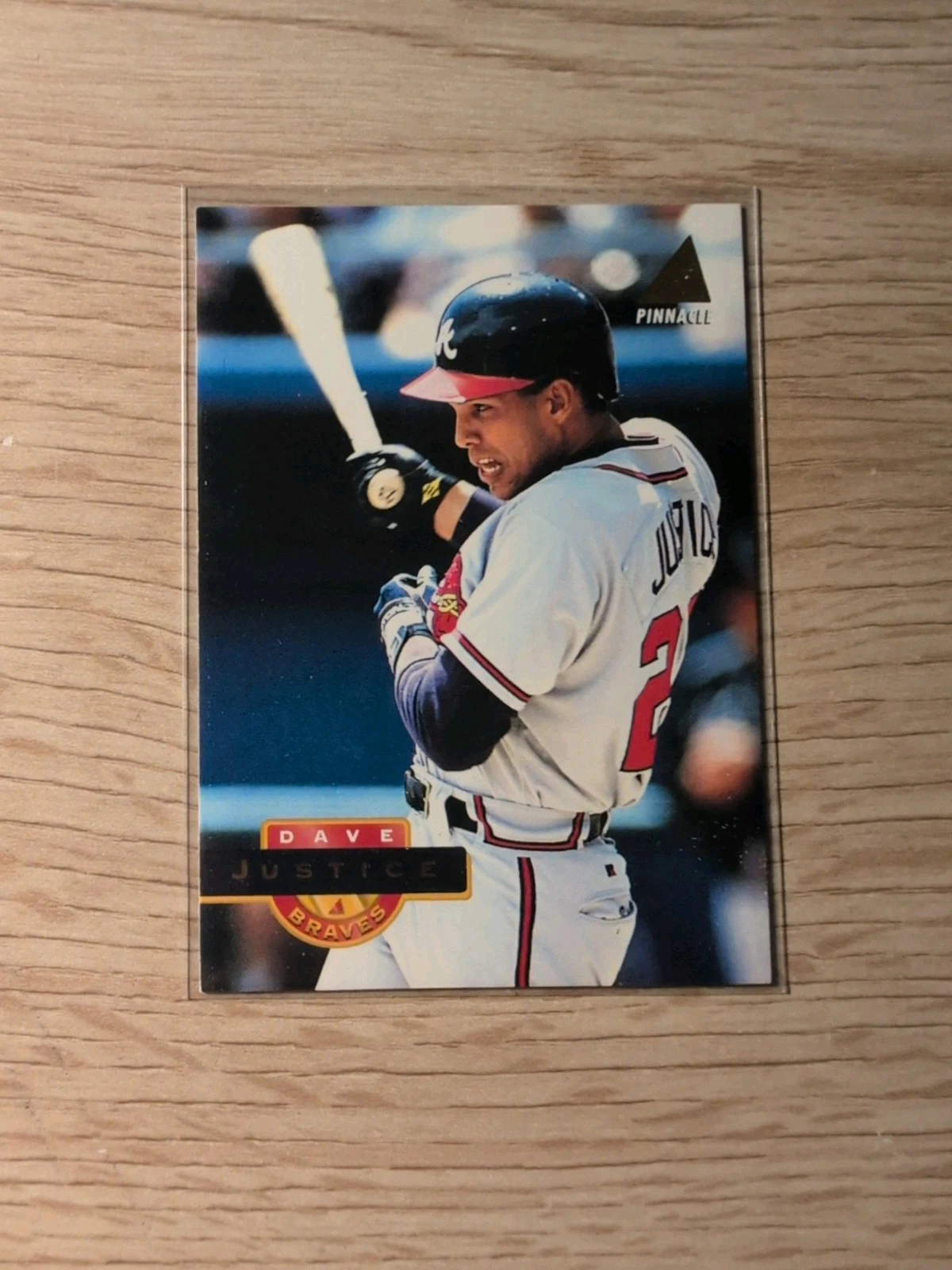 Dave Justice trading card