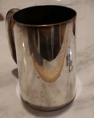 Angle Plate - W.H & S.E.P - A.P 38020 Tankard Mug w/ Handle - Initials R B