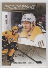 2023 Upper Deck SP Game Used Authentic Rookies Gold 24/118 Spencer Stastney gz3