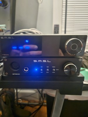 SMSL M200 Balanced Dac with Remote and Cables Tested Working
