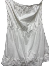 GAP Women’s size XXL Strapless Sundress White Adorable & Super Soft Detailed