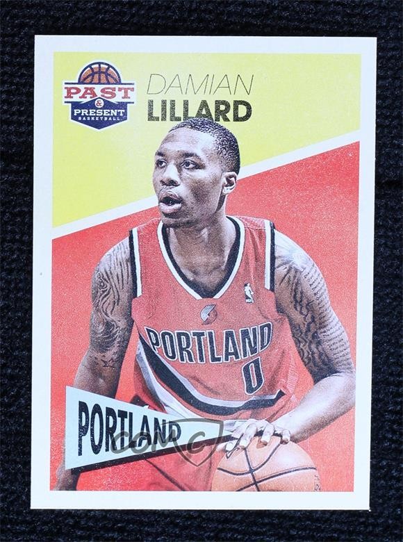 2012-13 Panini Past & Present Variation Damian Lillard #25 3g3