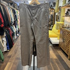 Vintage 70  s Levis Panatela Gray Corduroy Bell Bottom Pants 33x29