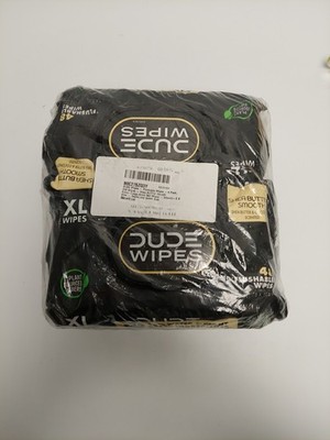 Flushable Wipes 6 Pack 288 Wipes - Shea Butter Coconut Scented Extra-Large 