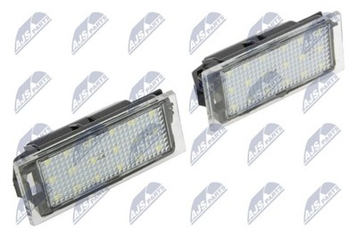 Kennzeichenleuchte NTY ELP-RE-001 für RENAULT CLIO 3 BR0 CR0 MEGANE DZ0 BZ0 2 FV