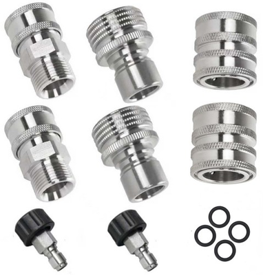 #ad Pressure Washer Quick Connect Kit8 Pack Stainless Steel Quick Disconnect Kit... $36.01
