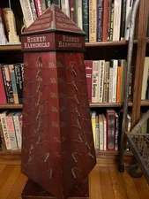 Antique Hohner Harmonica Rotating Pyramid Display working