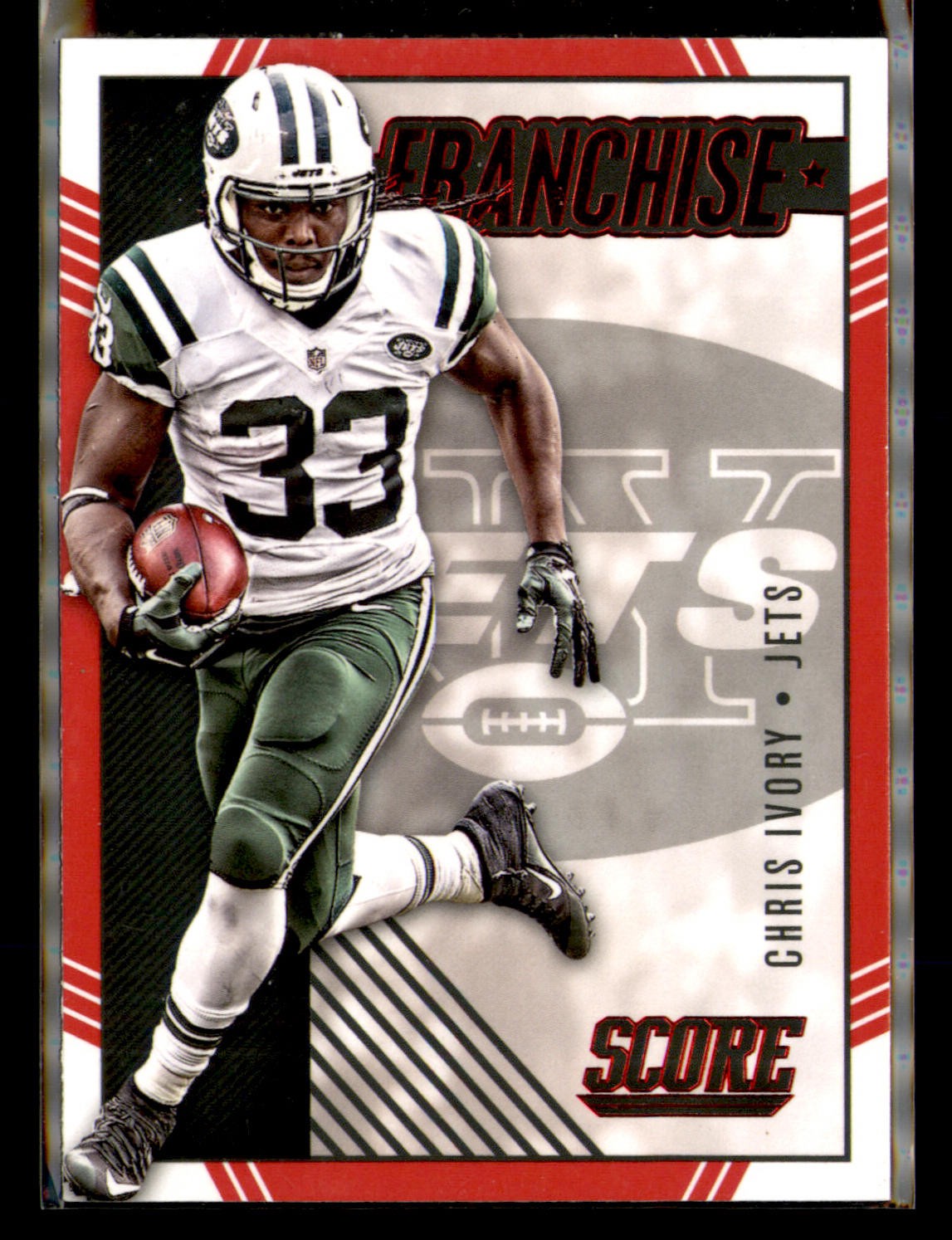 2016 Score #4 Chris Ivory Franchise Red