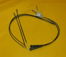 Bedienteil Bowdenzüge Hebel für BMW Rosenbauer Fox Pumpe Zweivergaser Zweichoke