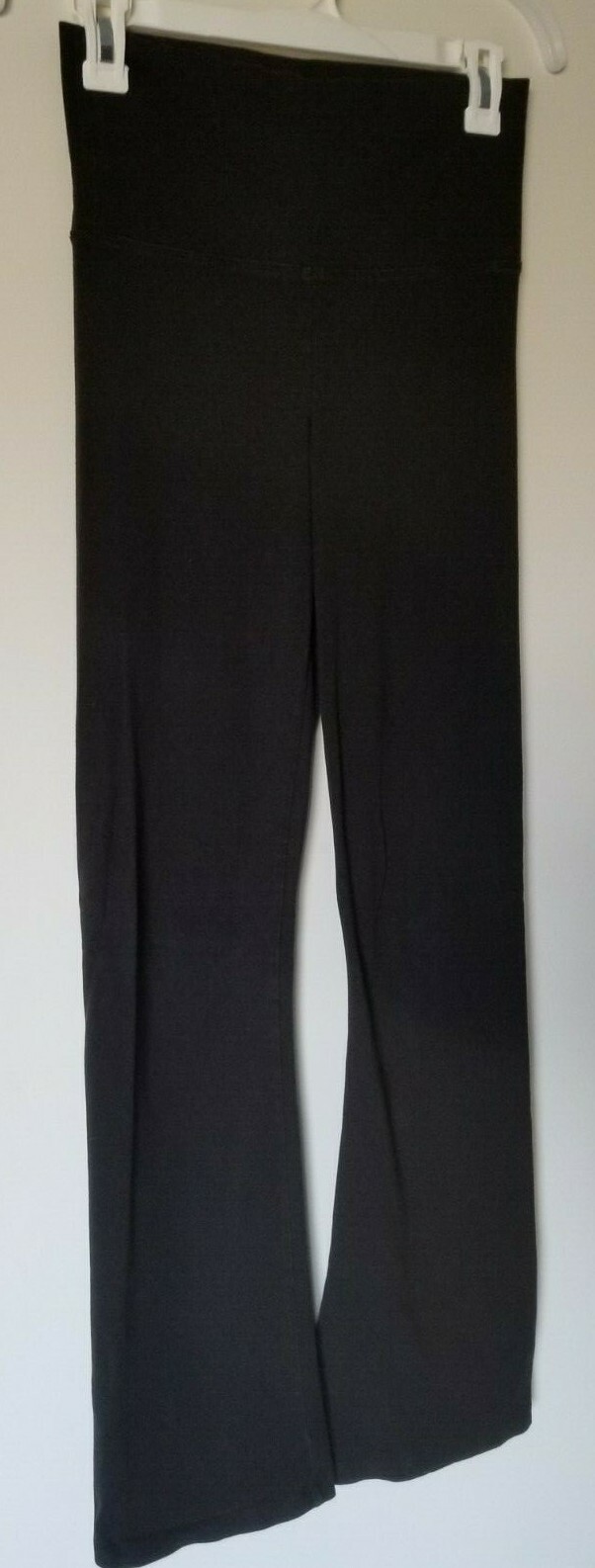 Yoga Basic Solid Black Elastic Waist Stretch Pant… - image 6