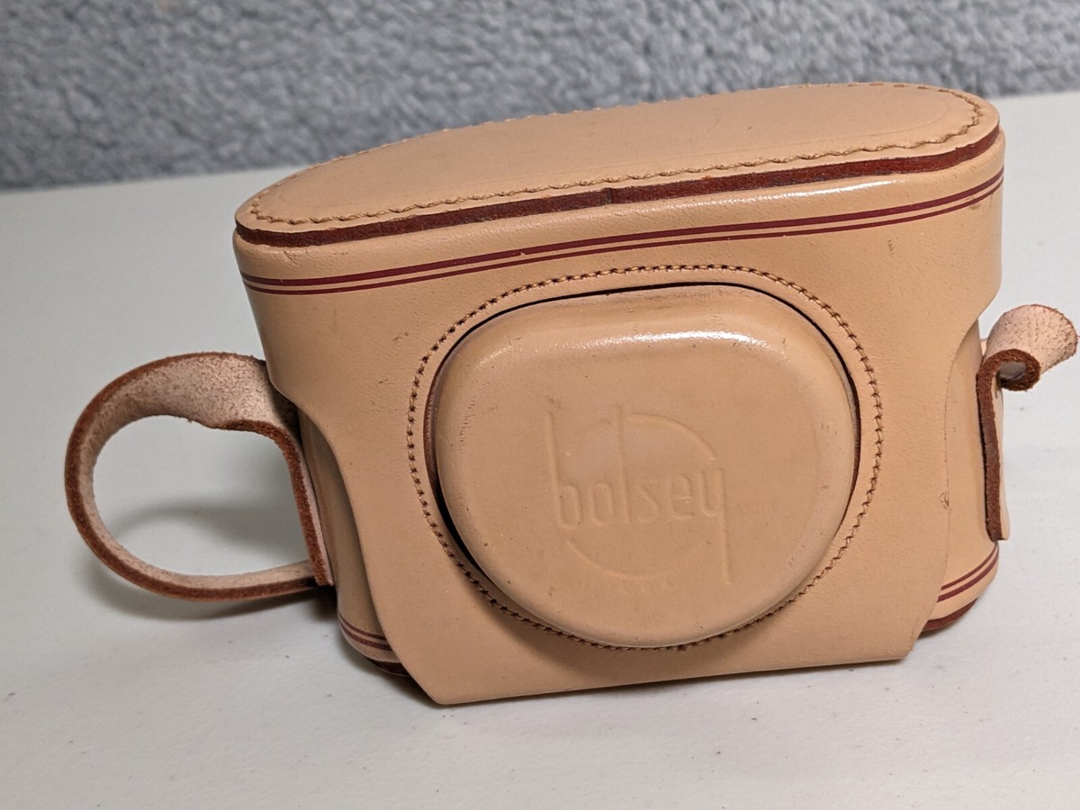 ボルシー BOLSEY B22 Vintage BOLSEY B22 Camera w/ Wollensak 44mm Lens & Leather RARE | eBay