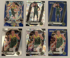 6 - 2024 PANINI PRIZM WNBA NIKA MUHL VARIATION LOT KALEIDESCOPE /199 SILVER