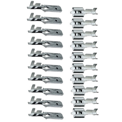 Crimpkontakte AMP Fastin-Faston 1,0 - 2,5 mm² Flachstecker Steckhülse Auto kfz 