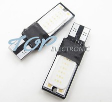 10PCS 6W Bright T10 LED Auto Car Interior COB Width Wedge Bulb Light 12V Red