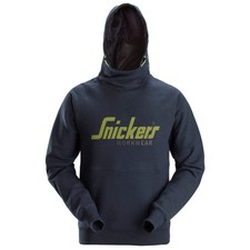 Image of Snickers 2845 Logo Hoodie - Navy