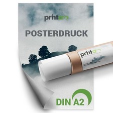 10 x Poster / Plakat DIN A2 mit  Solvent Druck 1400 dpi