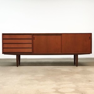 Hans Olsen Teak Credenza By Bramin Danish Modern Ebay Teak Credenza By Bramin Danish Modern