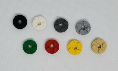 LEGO Parts Plate Round 2 x 2 w/ Axle Hole 4032 [8 pieces] Choose