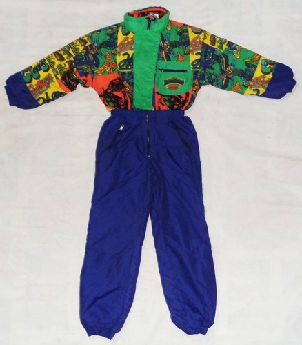 Tuta Da Sci Snowboard BITING Per Ragazzi Taglia 38 Ottima Resistenza Al  Freddo | eBay
