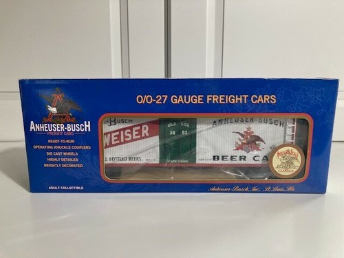 Coche de carga clásico Anheuser-Busch calibre 0/0-27 REFRIGERADOR DE CERVEZA circa 1895 Budweiser | Zustand: New