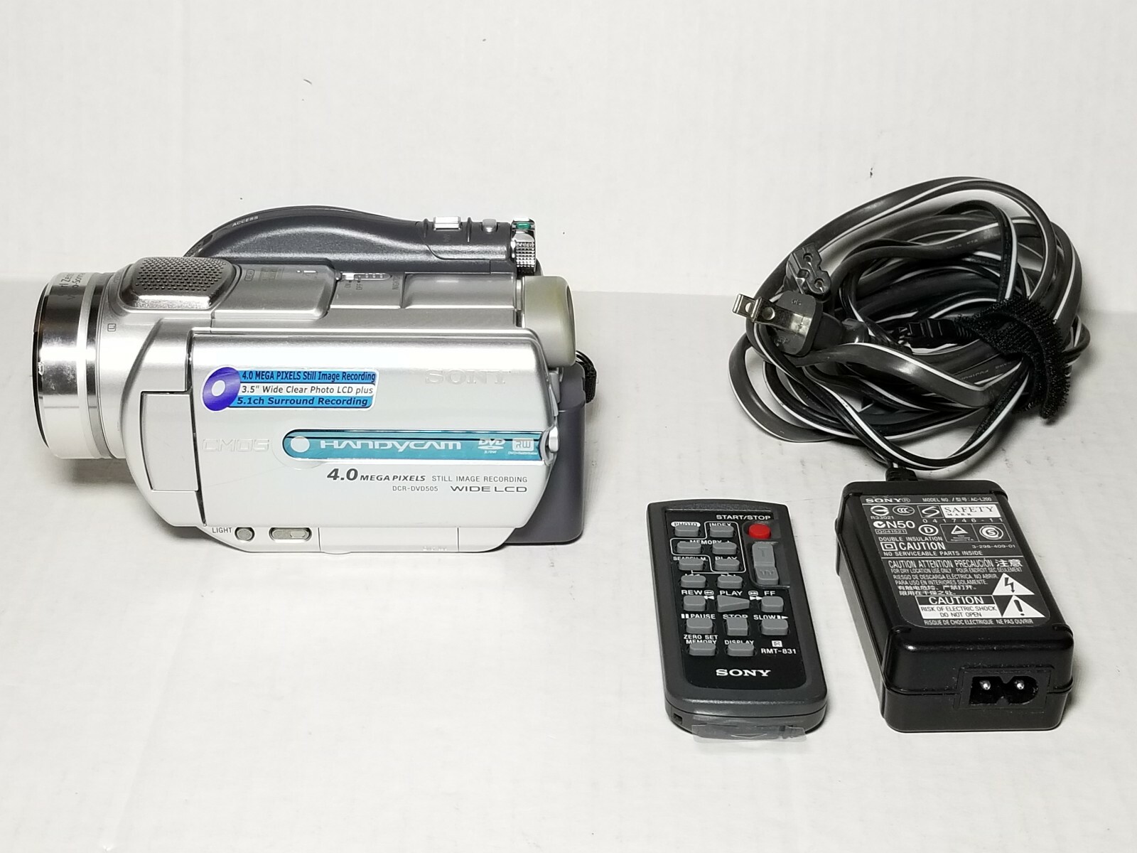 Sony Handycam DVDRW DCRDVD505 Camcorder eBay