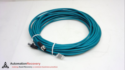 HIRSCHMANN M224PVCSTJT15.0M, 4P STR M12 MALE TO RJ45 CABLE, NEW* #243218