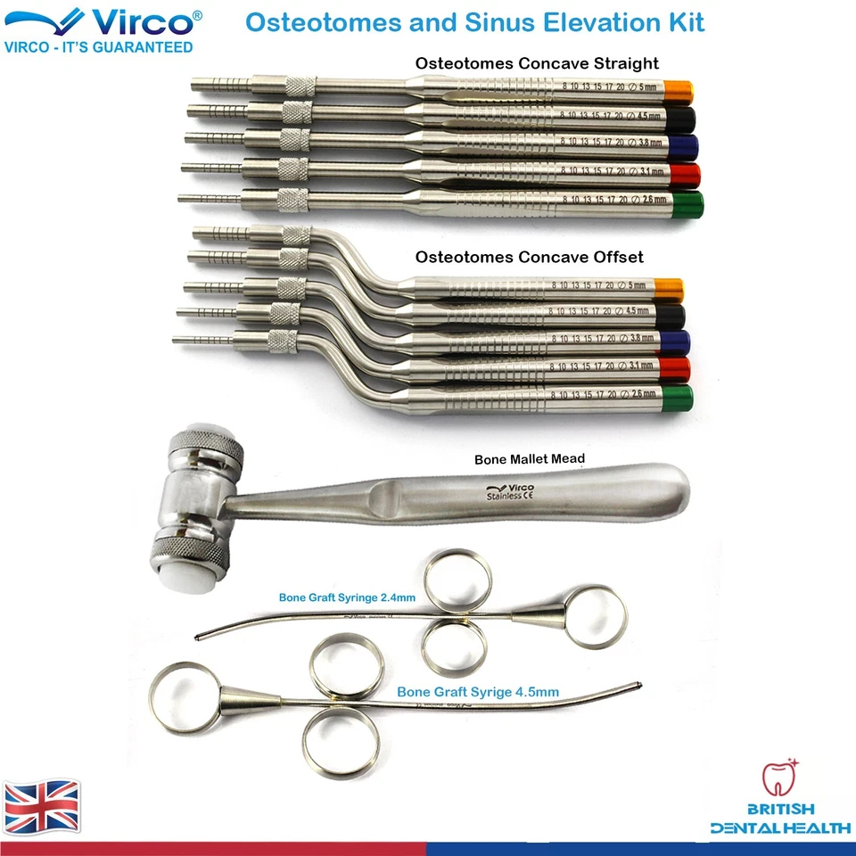 Dental Laboratory Technician Kit Wax Modelling Carving Tool Set of 6 Instruments
