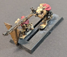 Warhammer Fantasy Battles - Skaven - Jezzail - Vintage Metal - Painted - GW WFB