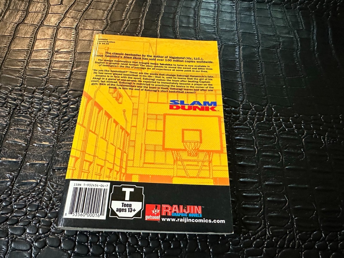 Slam Dunk manga vol 2 First print - yellow spine | eBay