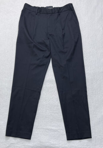 A Day's March Mens Crovie Wool Trouser Pants Navy Blue Size 50 EU 34 US - Picture 1 of 8