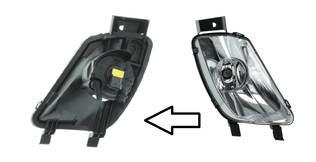Antibrouillard Peugeot 308 SW avant droit feu de pare-chocs de remplacement pour modèles 2008 2010
