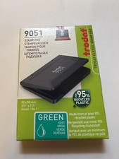 Trodat Ink Pad Business Stamp Pad,  Trodat 9051 Green Stamp Pad 