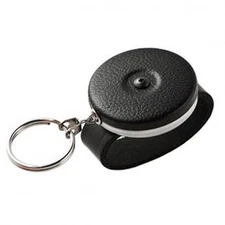KEY-BAK-Heavy Duty Retractable Key Ring-Chain, Leather Belt Loop Free Post-KB1BL