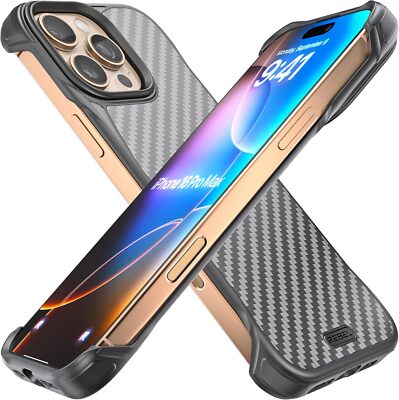 Phone Rebel FLEX Series Aramid Fiber Bumper Case For iPhone 16 Pro Max / 16 Pro