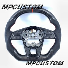 Carbon Fiber Steering Wheel fit For Hyundai 2021 2022-2024 KIA SELTOS SX TURBO